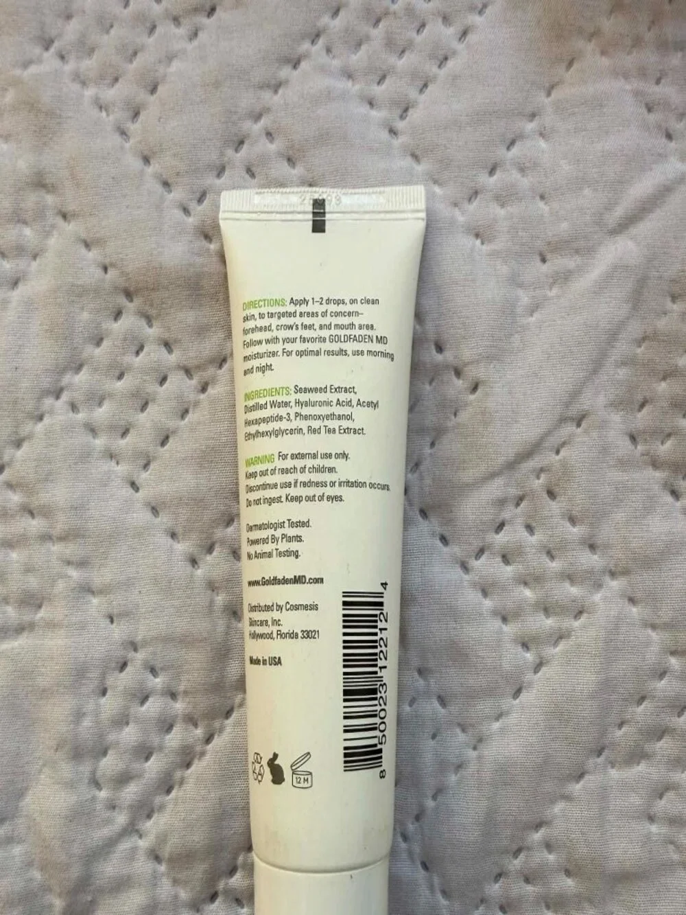 GOLDFADEN MD Needle-less Line Smoothing Concentrate 1.7 oz NEW